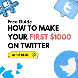 make money on Twitter