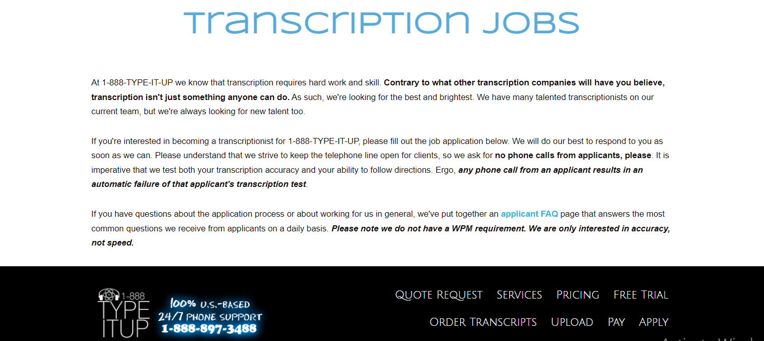 best remote transcription jobs