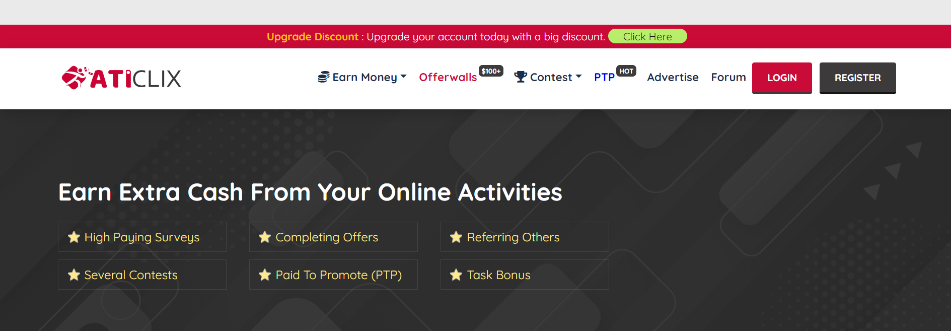 get paid to click ads