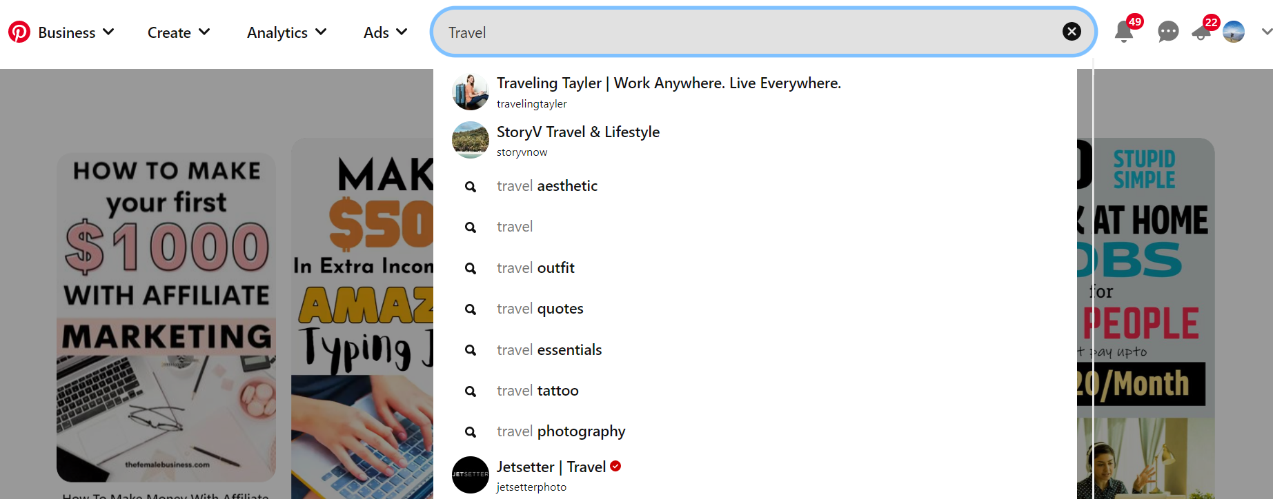 pinterest affiliate marketing without a blog