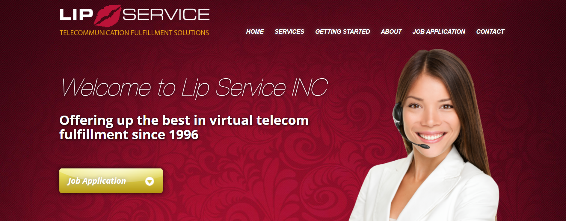 Lip service text chat job