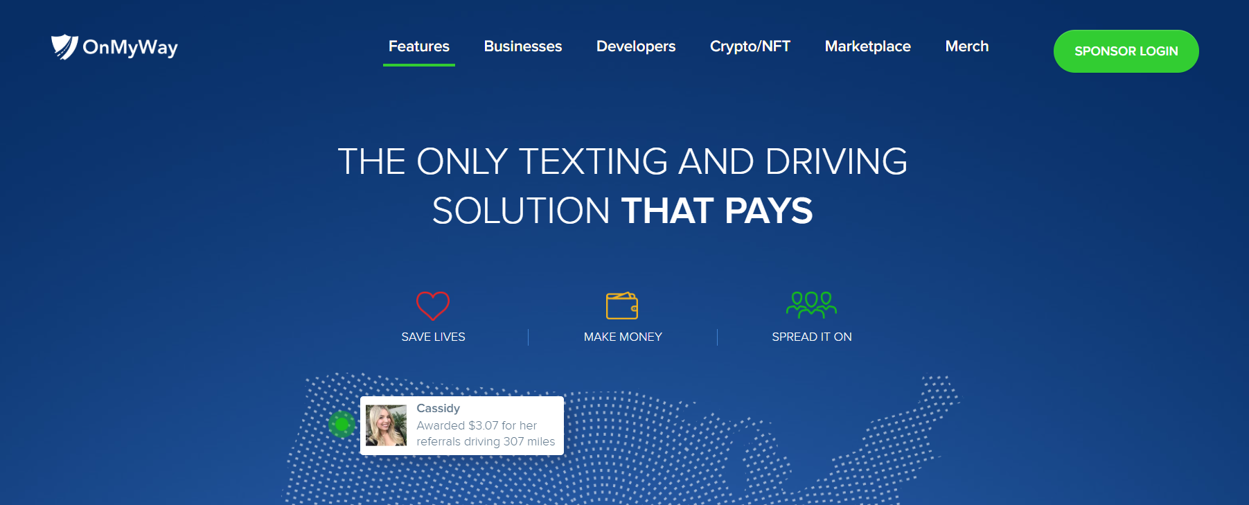 get paid not to text and drive