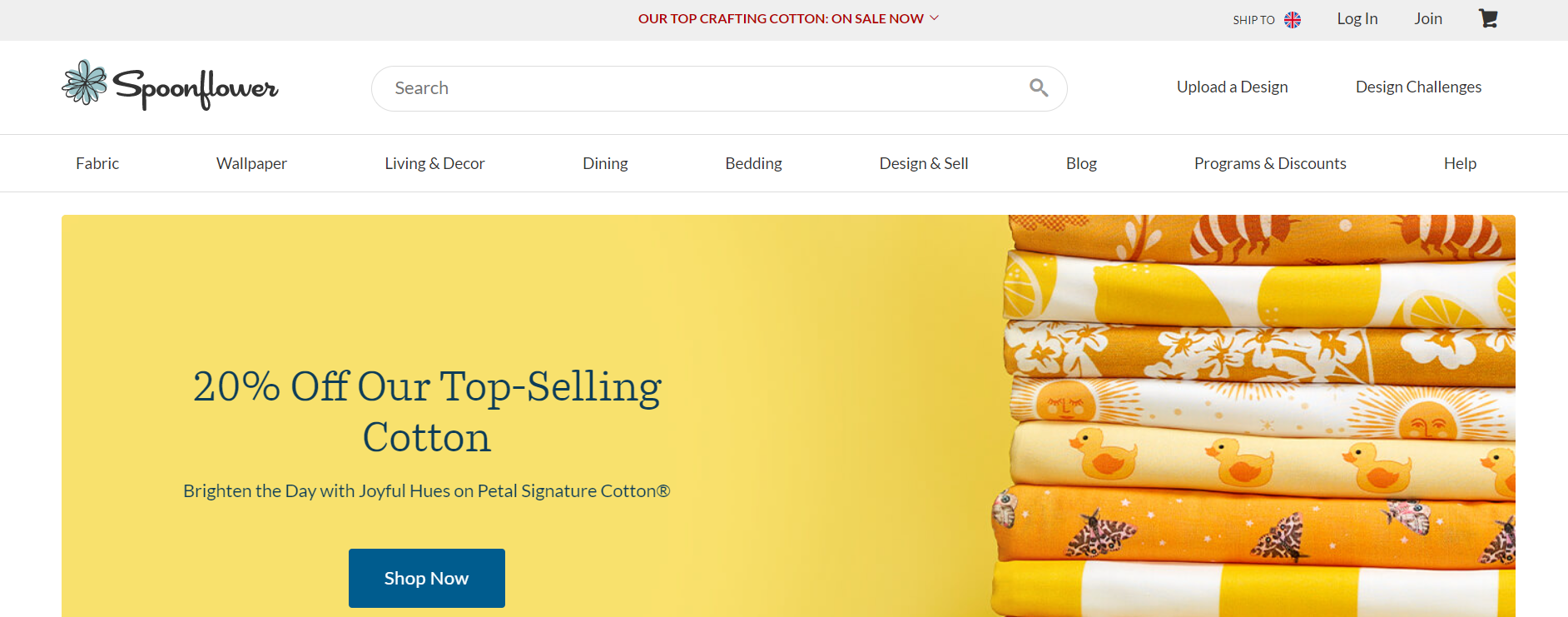 Sell your designs on Spoonflower