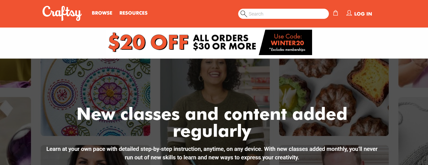 Sell patterns on Craftsy
