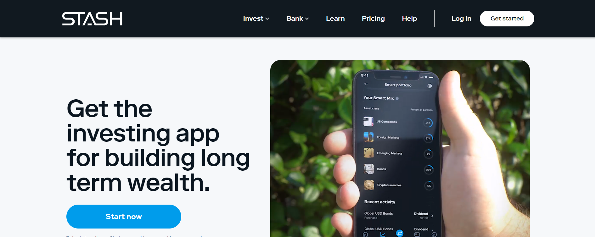 Stash app