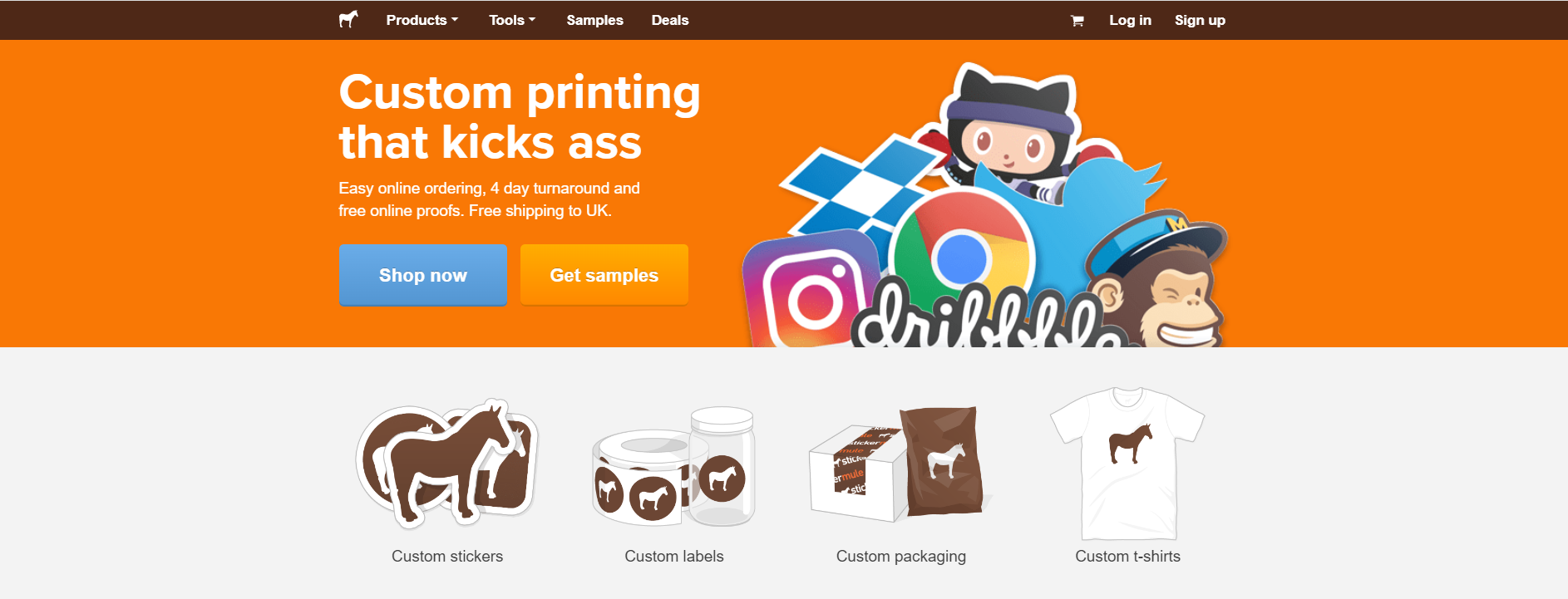 Sticker Mule