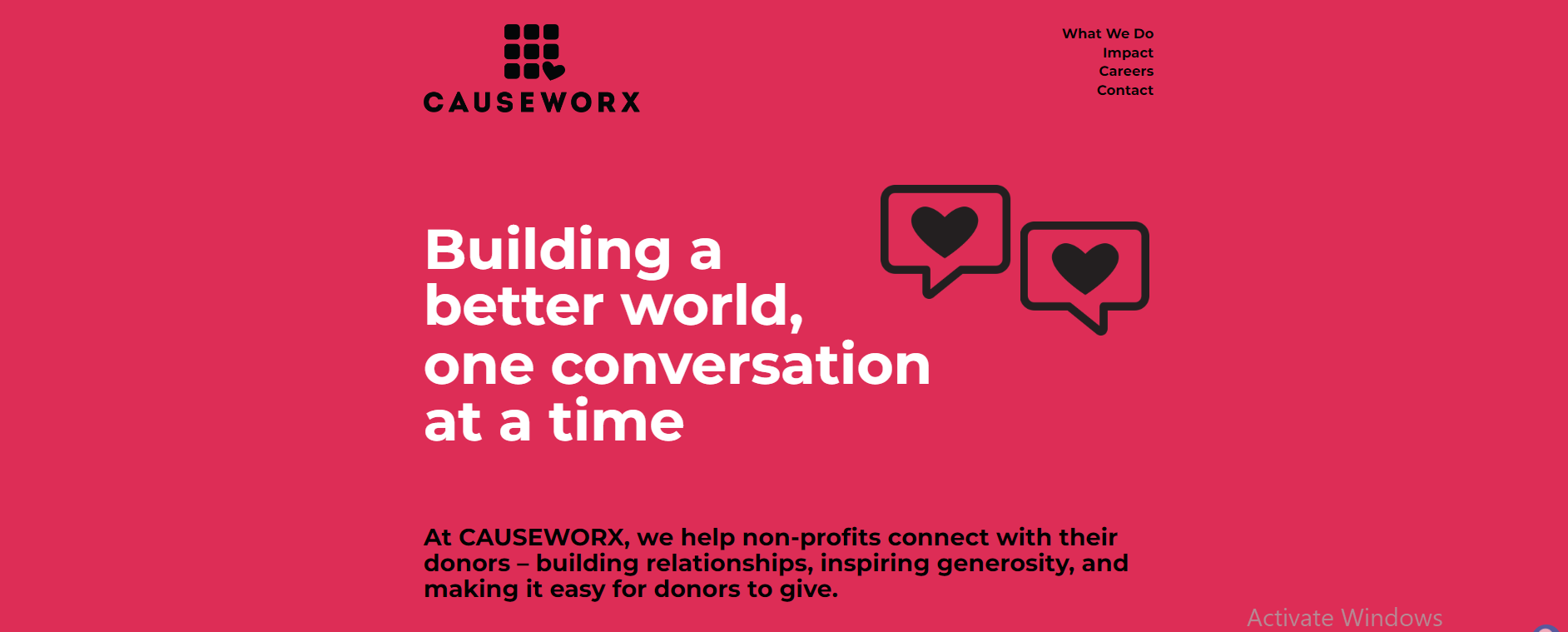 causeworx homepage