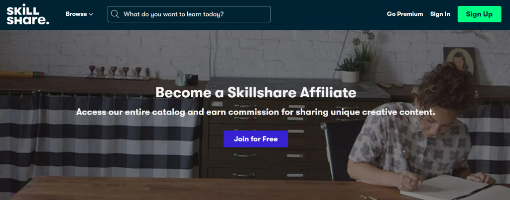 skillshare affiliate program