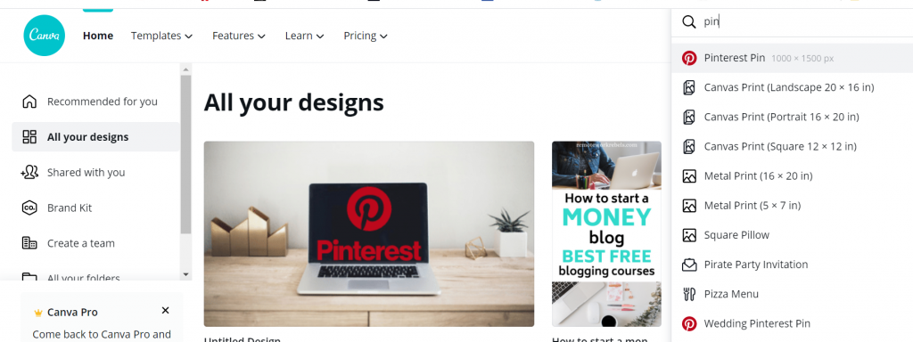 pinterest affiliate marketing